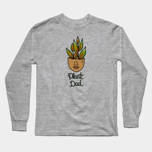 Tropical House Plant - Plant Dad Long Sleeve T-Shirt